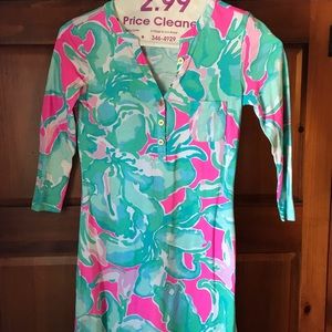 Lilly Pulitzer Sz XS knit printed dress